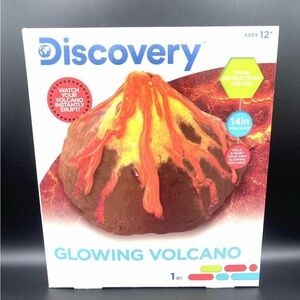 NEW DIY Discovery Glowing Volcano Kit Toy Mold your own and paint your own 14”